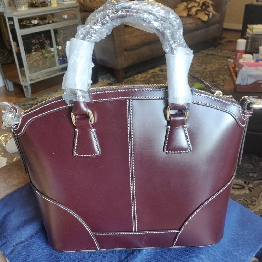 Dooney & Bourke Selleria Florentine Domed Satchel - Picture 2 of 8